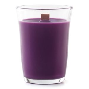 Mulberry Wood Wick candle 8 oz, burn time 50 hrs crackles,  New Celebrating Home